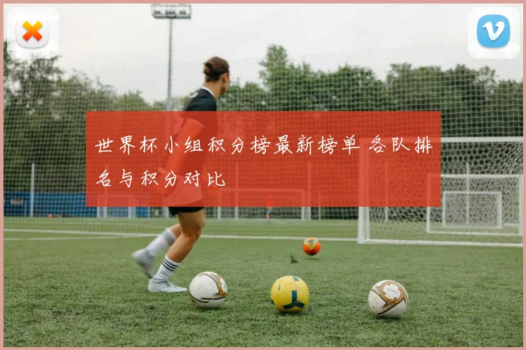 世界杯小组积分榜最新榜单 各队排名与积分对比